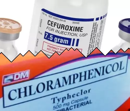 Cefuroxim vs Chloramphenicol