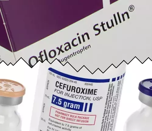 Ofloxacin vs Cefuroxim